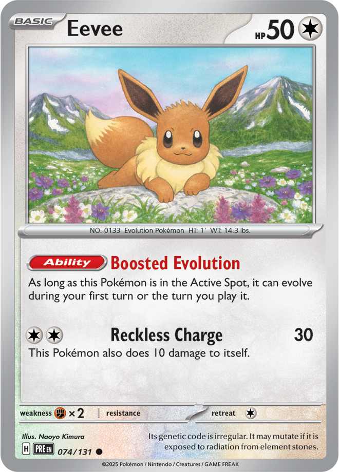 Eevee: Common 074/131 (PRE)