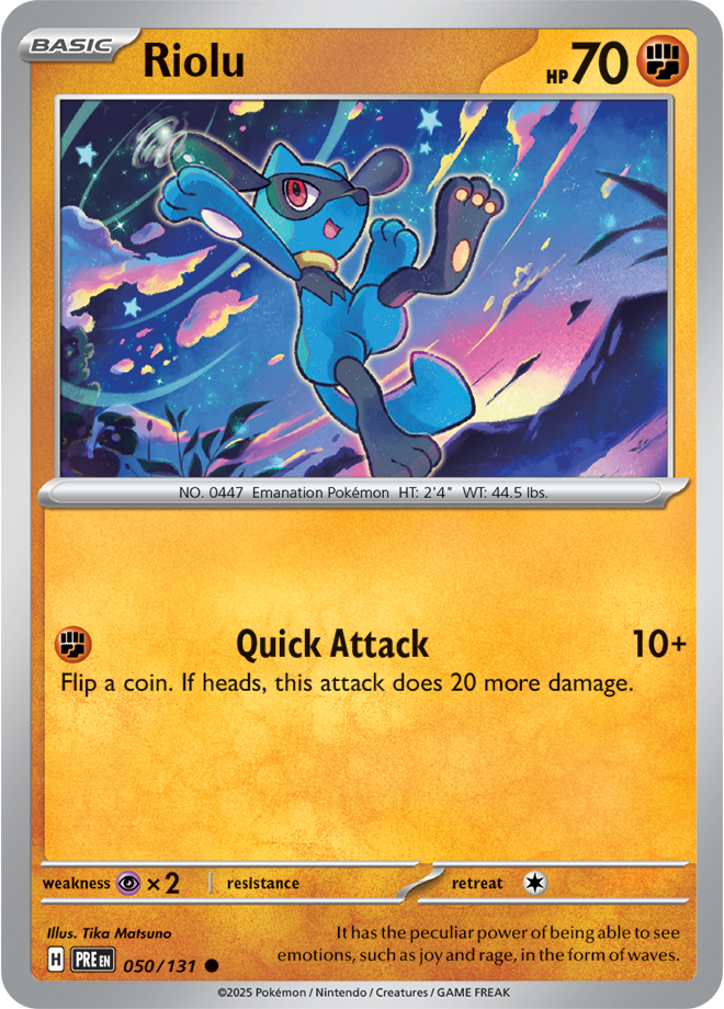 Riolu: Common 050/131 (PRE)