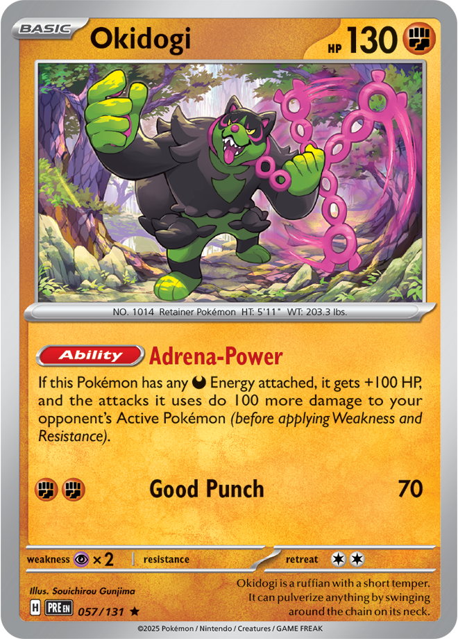 Okidogi: Rare 057/131 (PRE)