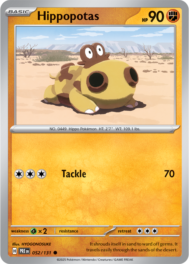 Hippopotas: Common 052/131 (PRE)