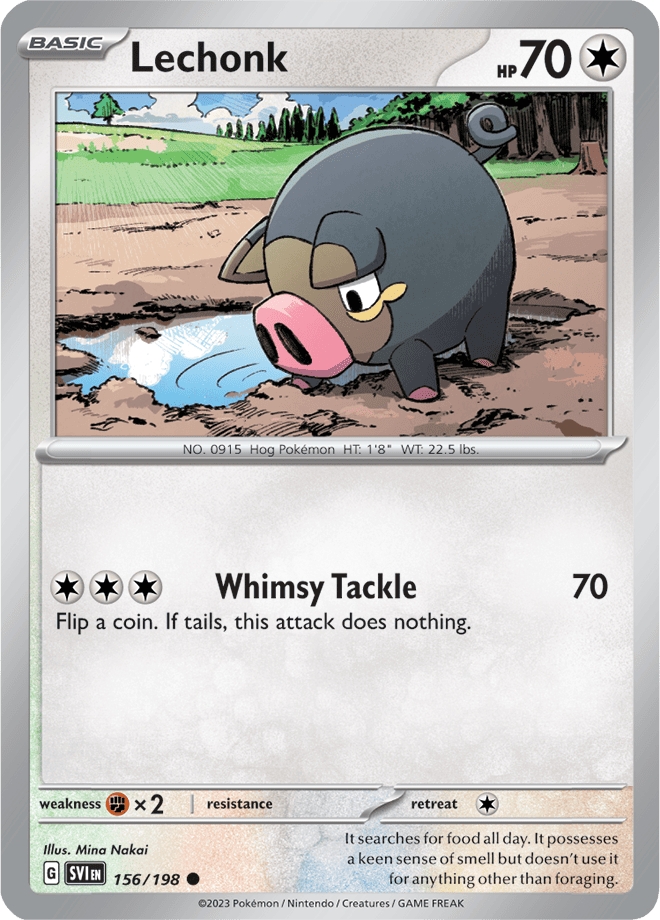 Lechonk: Common 156/198 (SVI)
