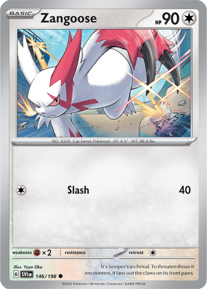 Zangoose: Common 146/198 (SVI)