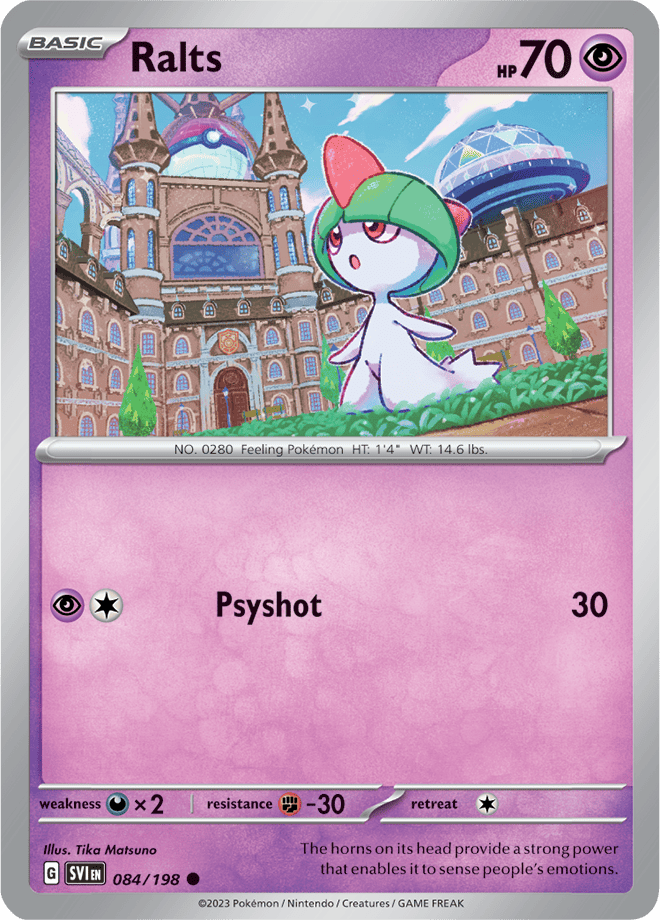 Ralts: Common 084/198 (SVI)