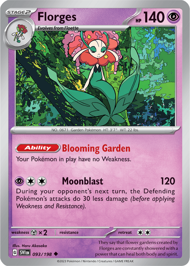 Florges: Uncommon 093/198 (SVI)