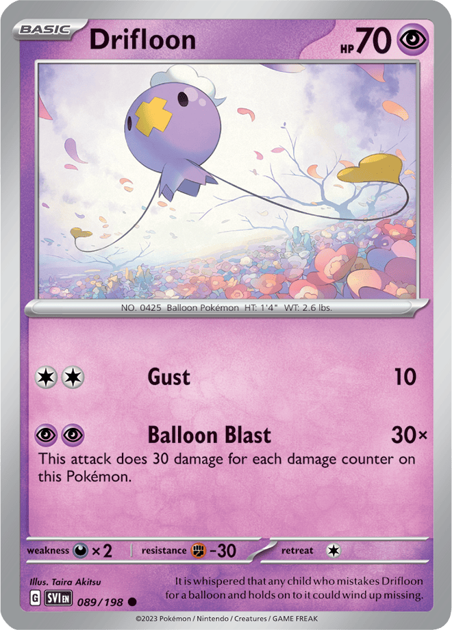Drifloon: Common 089/198 (SVI)