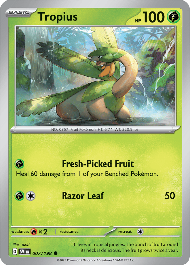 Tropius: Common 007/198 (SVI)