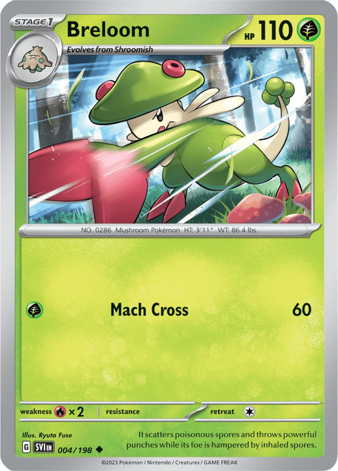 Breloom: Uncommon 004/198 (SVI)