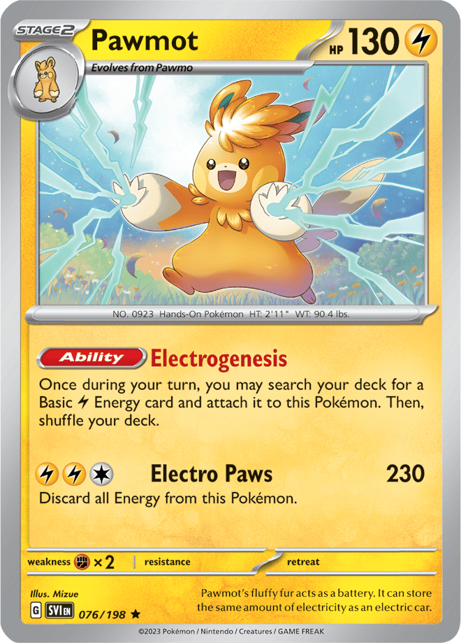 Pawmot: Rare 076/198 (SVI)