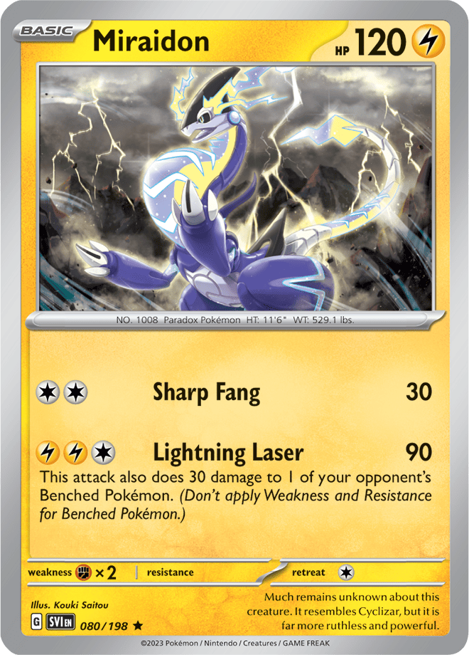 Miraidon: Rare 080/198 (SVI)