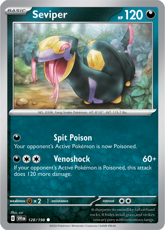Seviper: Common 128/198 (SVI)
