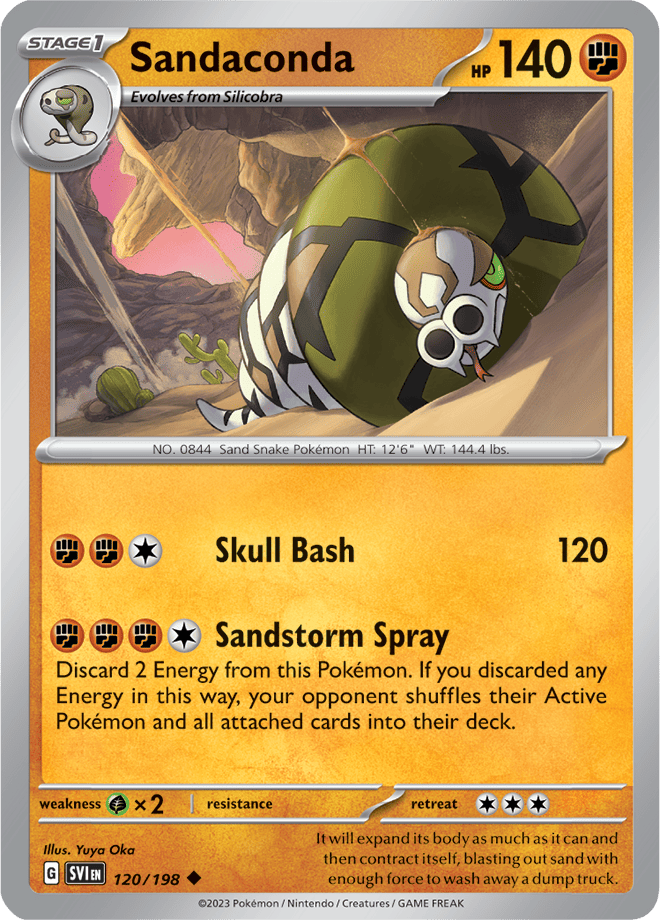 Sandaconda: Uncommon 120/198 (SVI)