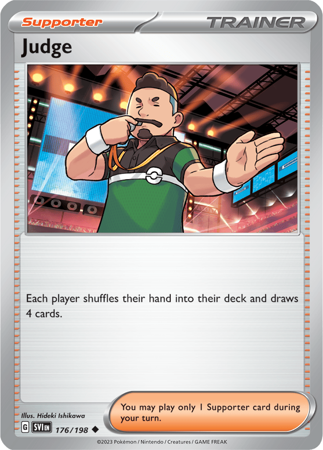 Judge: Uncommon 176/198 (SVI)