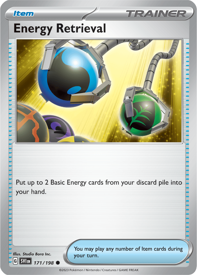 Energy Retrieval: Common 171/198 (SVI)
