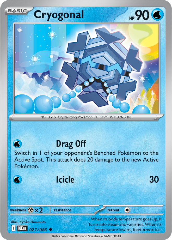 Cryogonal: Uncommon 027/086 (BLK)