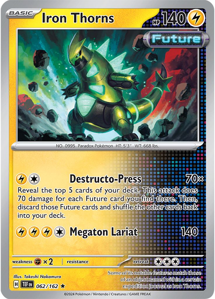 Iron Thorns: Rare 062/162 (TEF)