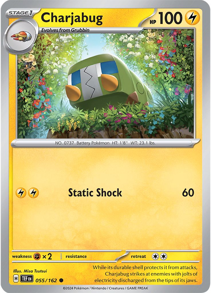 Charjabug: Common 055/162 (TEF)