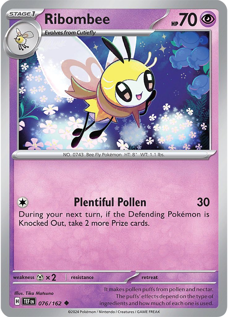 Ribombee: Uncommon 076/162 (TEF)