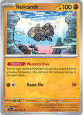 Relicanth: Rare 084/162 (TEF)