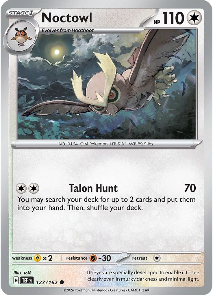 Noctowl: Common 127/162 (TEF)