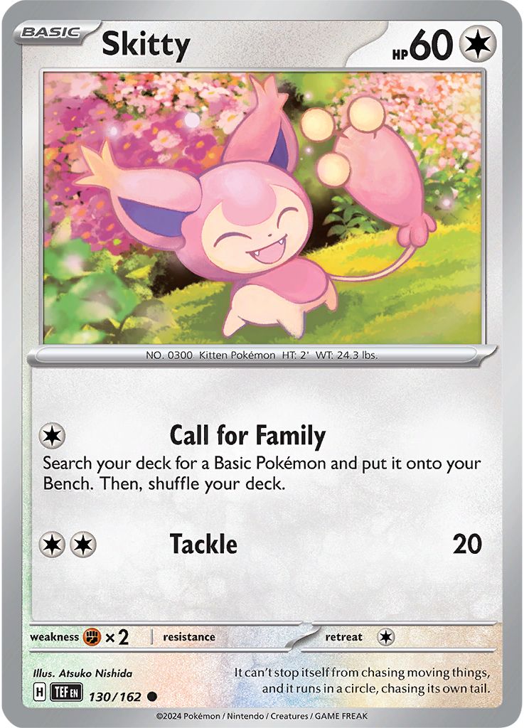 Skitty: Common 130/162 (TEF)
