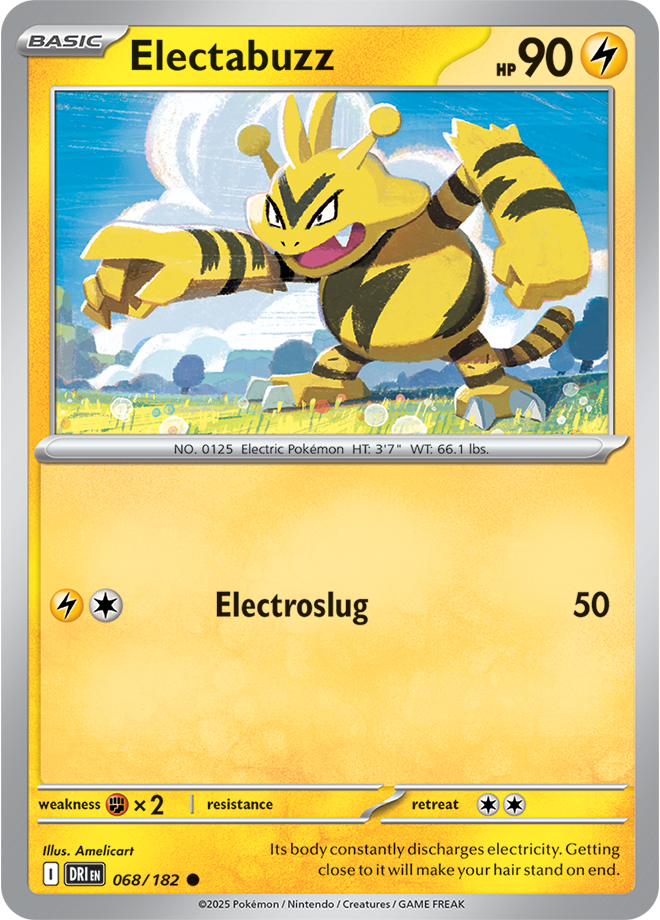 Electabuzz: Common 068/182 (DRI)