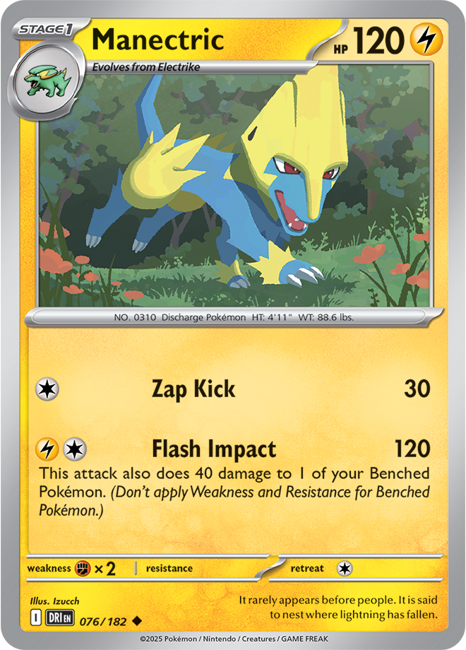 Manectric: Uncommon 076/182 (DRI)