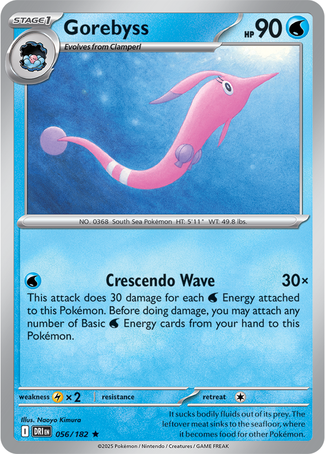 Gorebyss: Rare 056/182 (DRI)