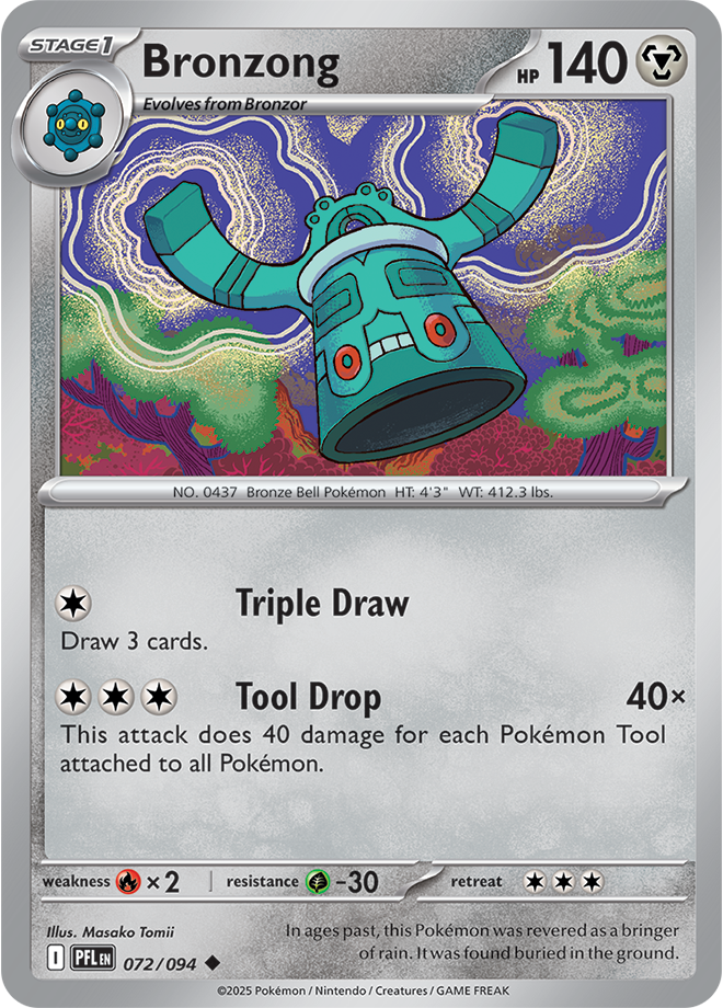 Bronzong: Uncommon 072/094 (PFL)