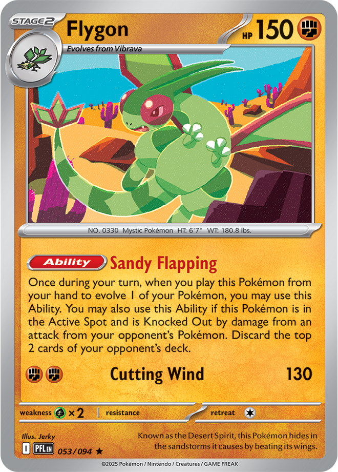 Flygon: Rare 053/094 (PFL)