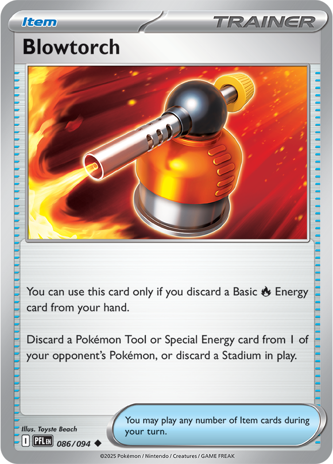 Blowtorch: Uncommon 086/094 (PFL)