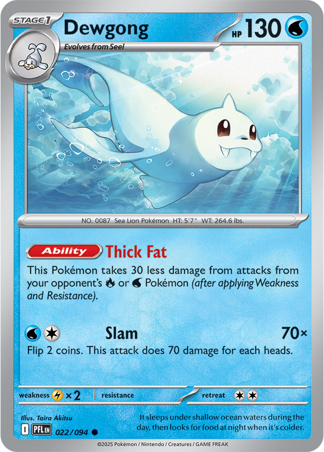 Dewgong: Common 022/094