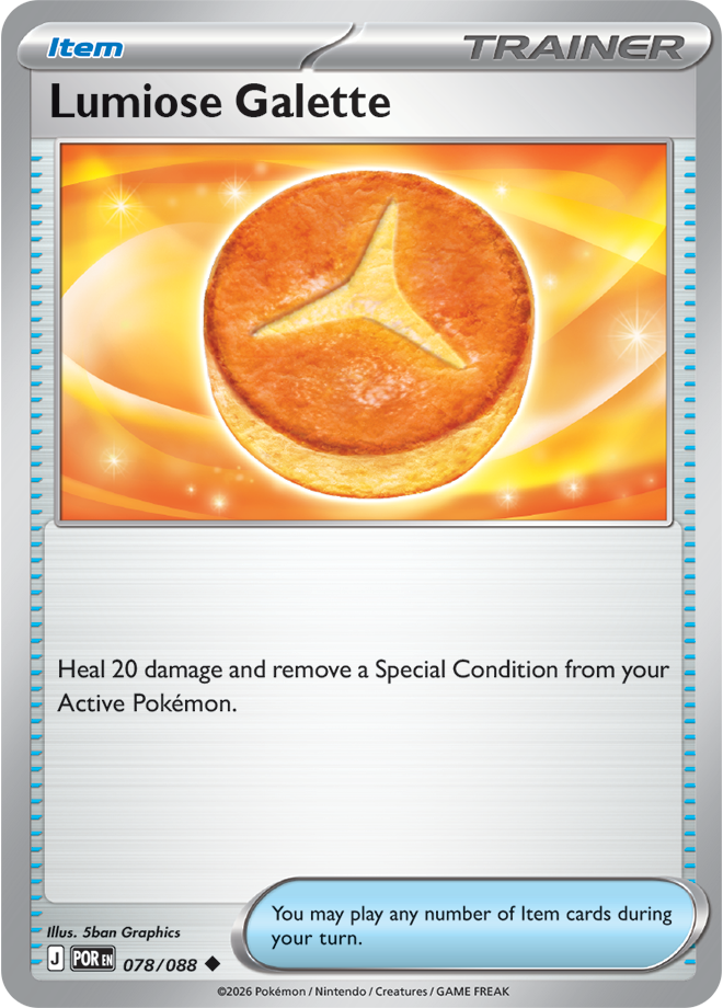 Lumiose Galette: Uncommon 078/088 (POR)