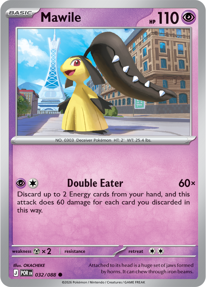 Mawile: Common 032/088 (POR)