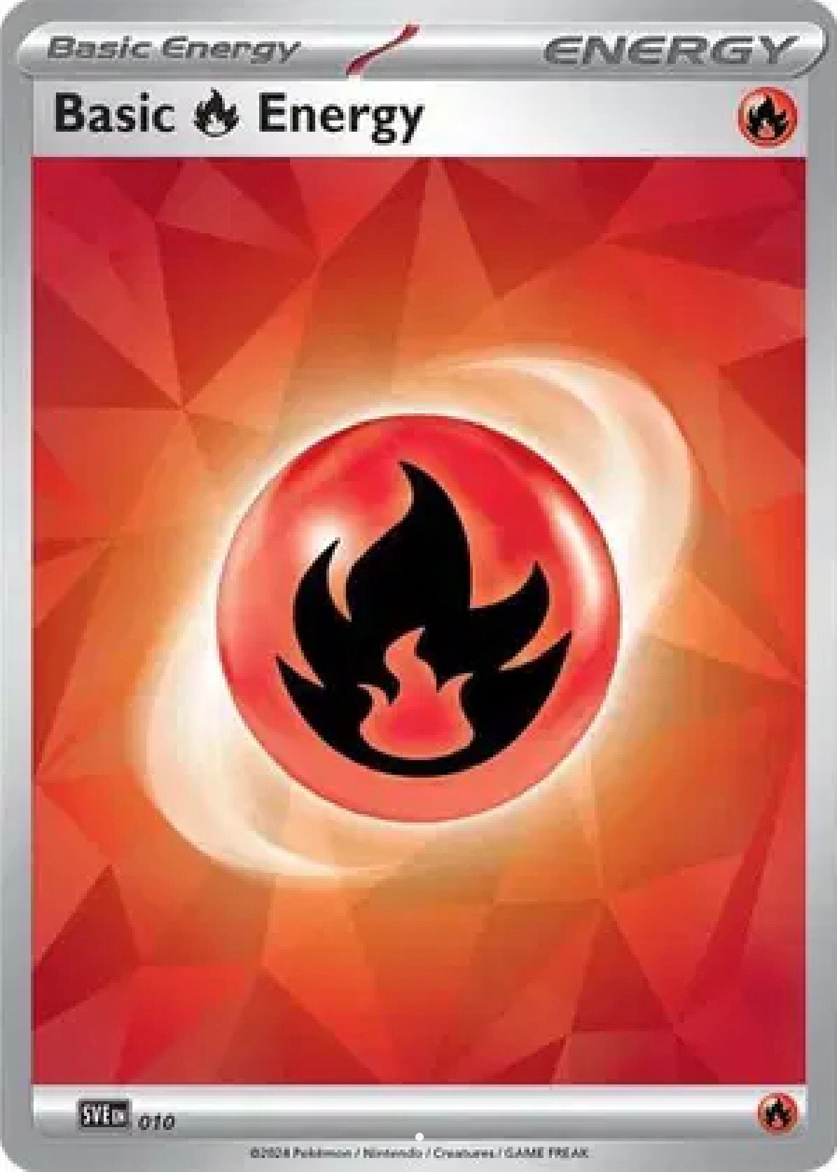 Basic Fire Energy: Holofoil 010