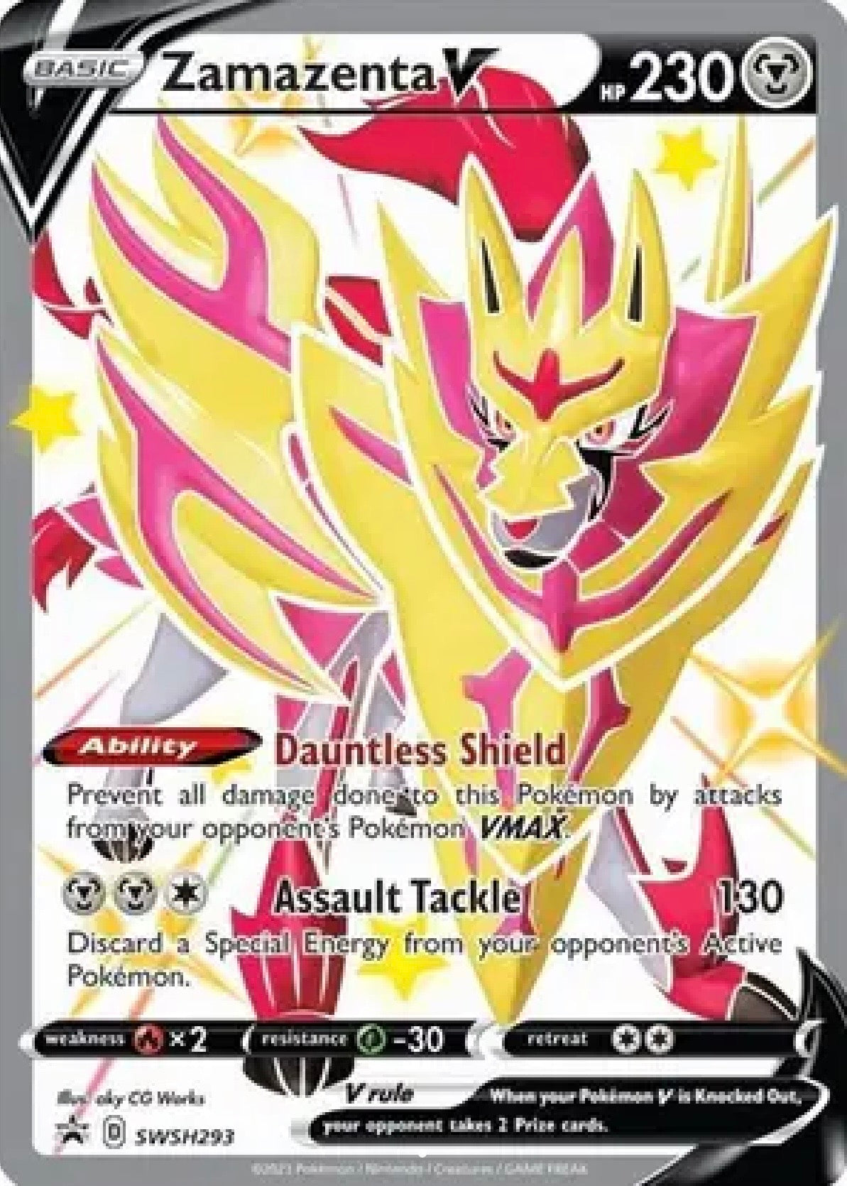 Zamazenta V: Promo Holofoil 293 (SWSH)