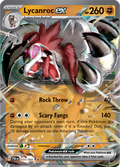 Lycanroc ex: Double Rare 117/193 (PAL)