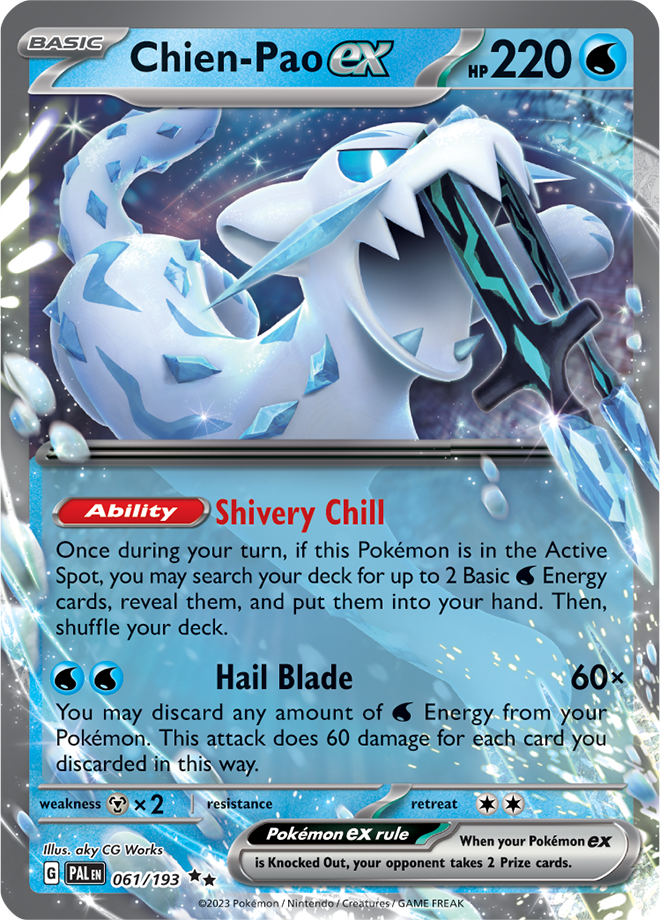 Chien-Pao ex: Double Rare 061/193 (PAL)