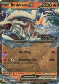 Reshiram ex: Promo Holofoil 030/159 (Journey Together Stamp)
