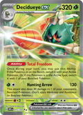Decidueye ex: Double Rare 015/197 (OBF)