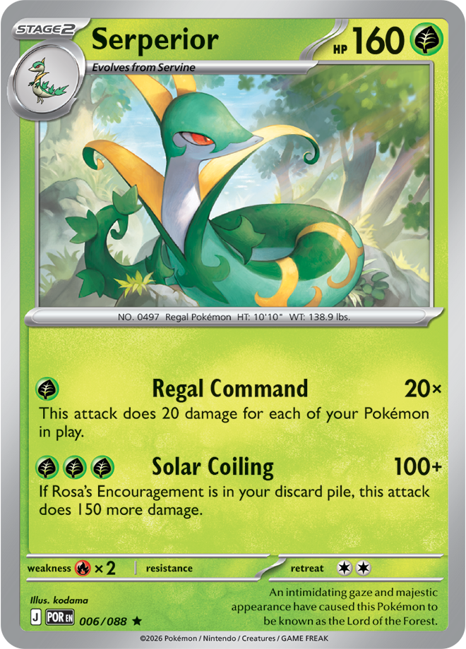 Serperior: Rare 006/088 (POR)