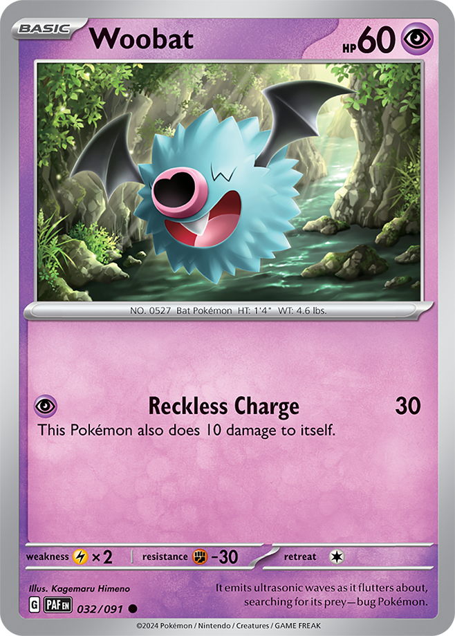 Woobat: Common 032/091 (PAF)