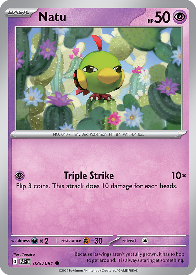 Natu: Common 025/091 (PAF)