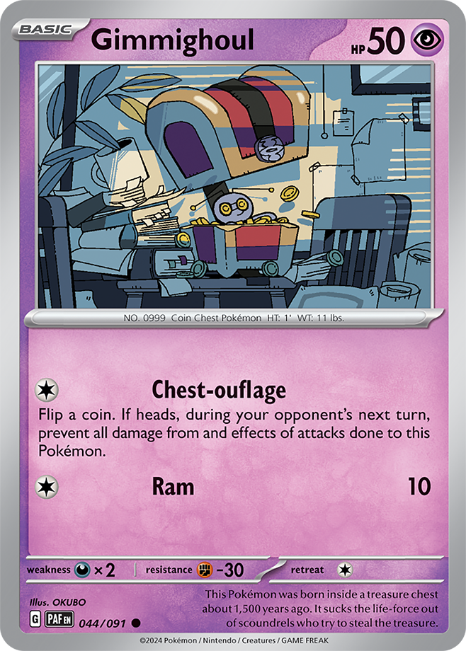 Gimmighoul: Common 044/091 (PAR)