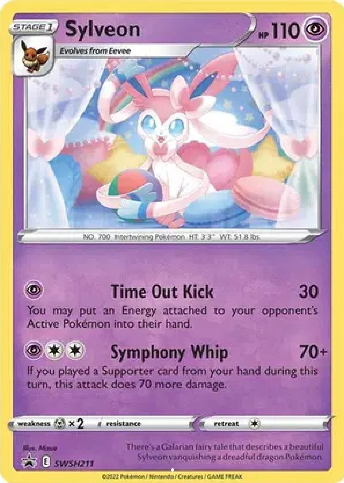 Sylveon: Promo Holofoil 211 (SWSH)