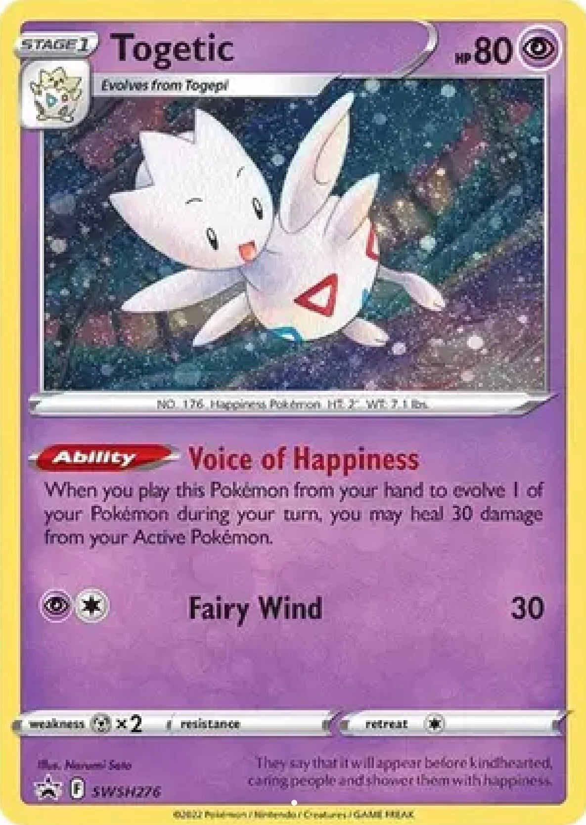 Togetic: Promo Holofoil 276 (SWSH)