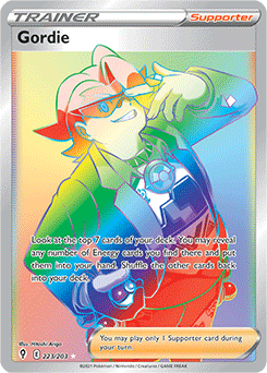 Gordie: Secret Rare 223/203 (Evolving Skies)