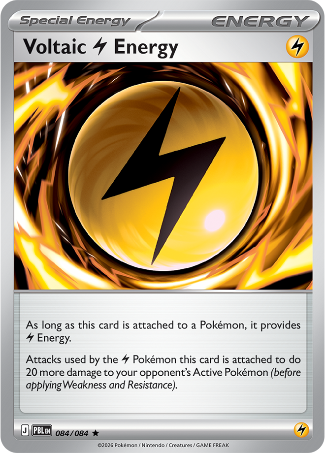 Voltaic Lightning Energy: Rare 084/084 (PBL)