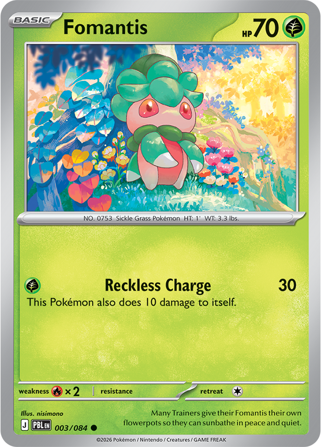 Fomantis: Common 003/084 (PBL)