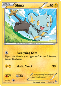 Shinx: Common 32/106 (XY Flashfire)