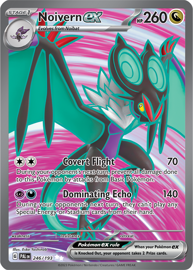 Noivern ex: Ultra Rare 246/193 (PAL)